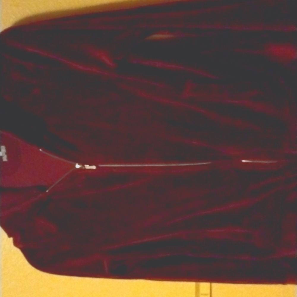 Velour tracksuit